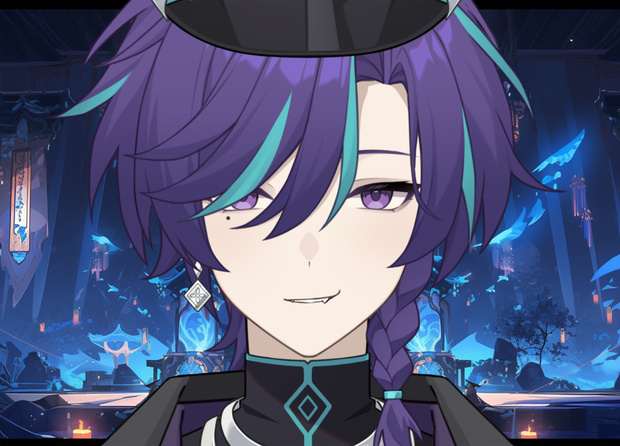【限定1点】紫毒の青年【SD等身変更可】