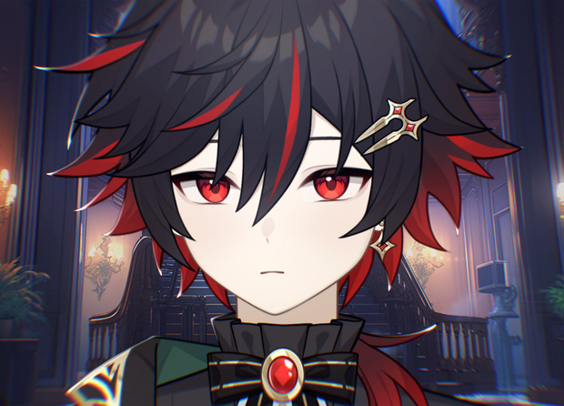 【限定1点】緋瞳の貴族少年【SD等身変更可】