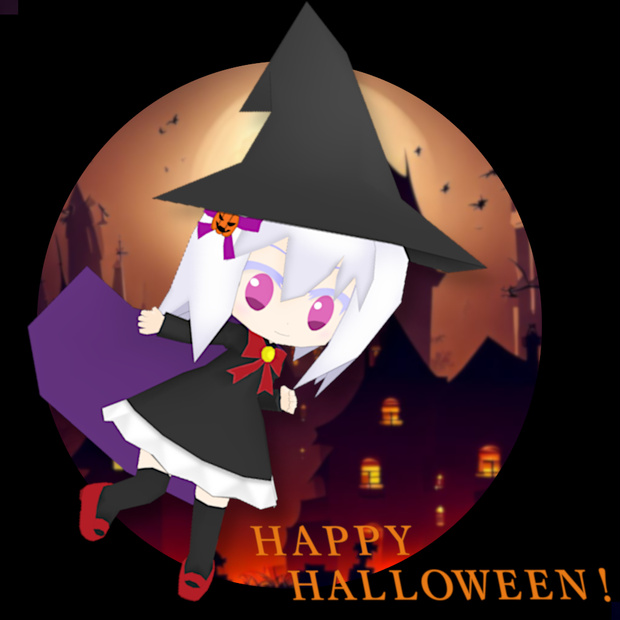 ハロウィンの魔女