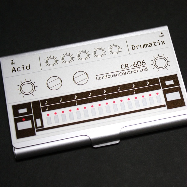 【カードケース】Acid CardCase Drumatix CR-606 カードケースリズムマシン ver2.0