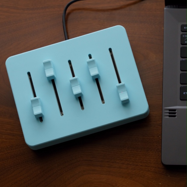 ボリュームミキサーキット AVMK5（Arduino Volume Mixer Kit 5） あおせのおすそ分け BOOTH