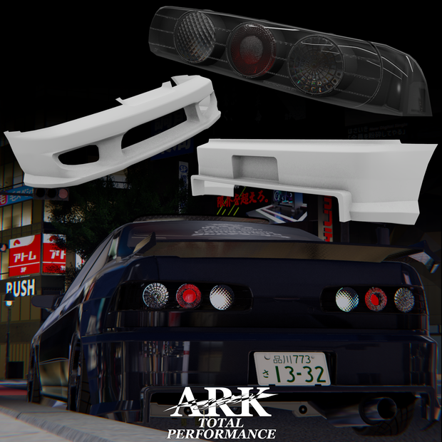 【VRCHAT向け想定3Dモデル】Insecta_TypeX用ボディキットLentinula edodesAERO＆Insecta_TypeX用社外テールランプjewelryteel_light