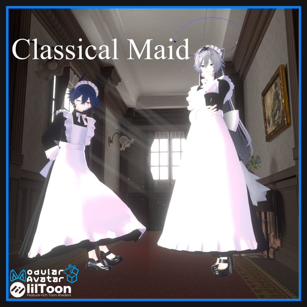 【4アバター対応】Classical Maid
