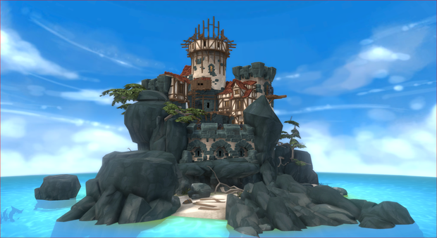シーキープ「孤独な監視者」3D衣装3Dモデル VRChat Sea Keep "Lonely Watcher" 3D Clothing 3D Model VRChat