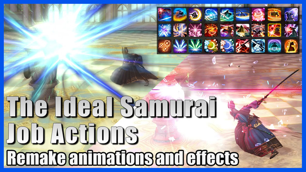 The Ideal Samurai Job Actions Mod