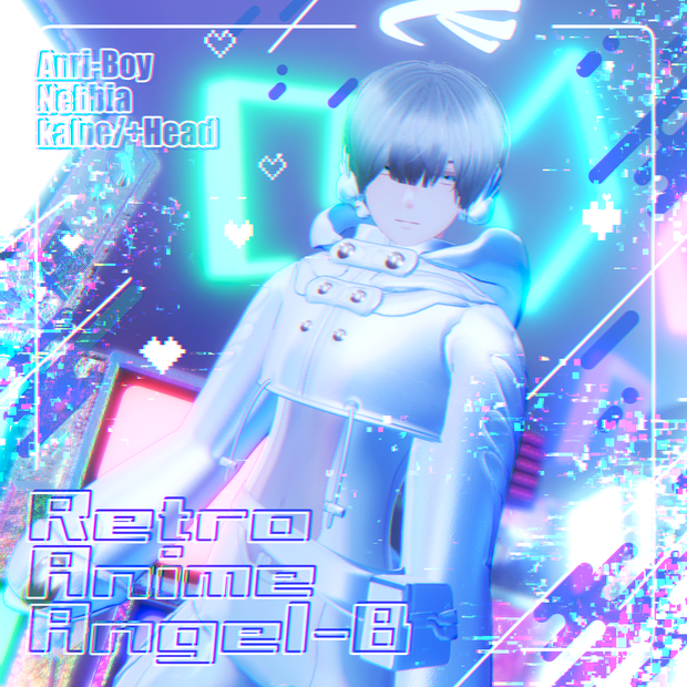 【複数アバター･MA対応】Retro Anime Angel-B