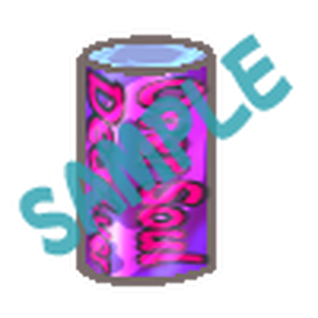 【フリー素材】極悪エナジードリンク（Over Soul Dead.ver）素材