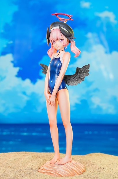 ブルーアーカイブ 下江コハル 豪華版 スタチュー Crazy Rabbit ブルー