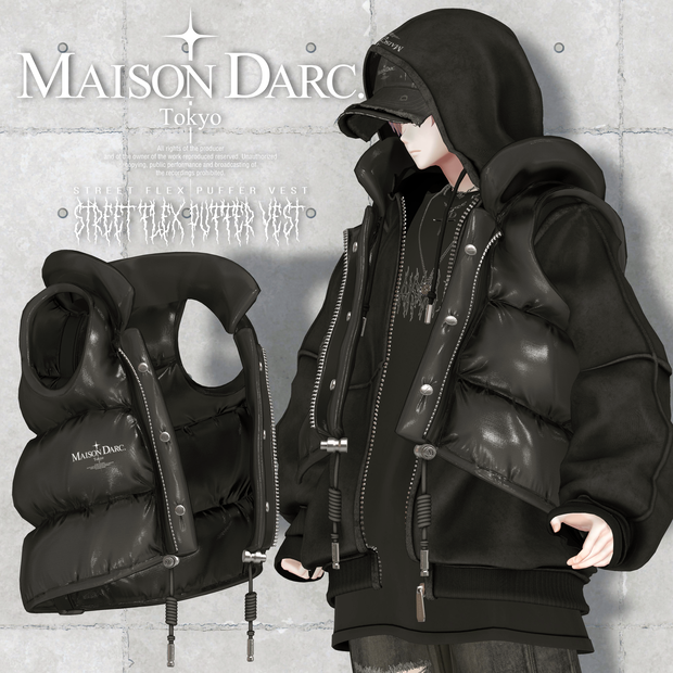 ♞ STREET FLEX PUFFER - Vest - ♞