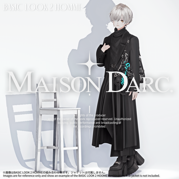 ♘MODE SCRIPTUM /// BASIC LOOK 2 HOMME♘