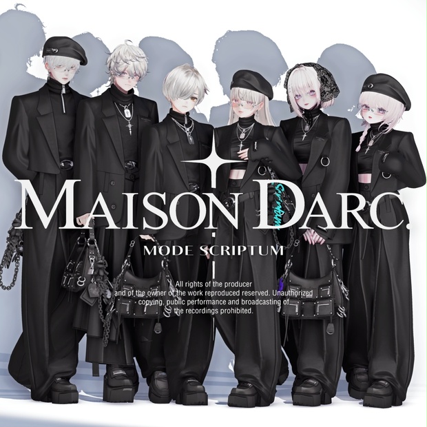 🎁MODE SCRIPTUM /// COLLECTION COMPLETE PACK🎁 - MAISONDARC. - BOOTH