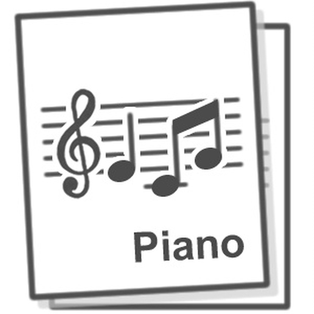ピアノ 忘れじの言の葉 ゲーム グリムノーツ より ピアノソロ中上級 楽譜 ピアノの本棚 Booth