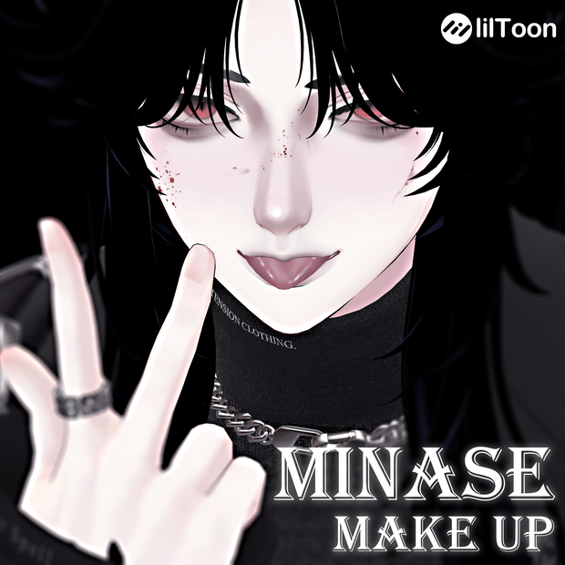 【Minase-水瀬】吸血鬼?！ダーク系立体Make up+eyetexture!