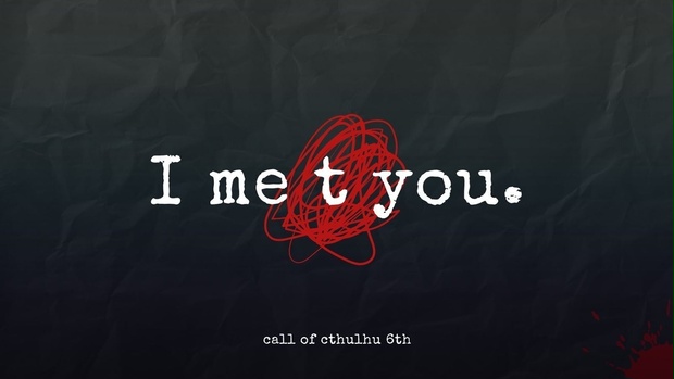 I me t you.