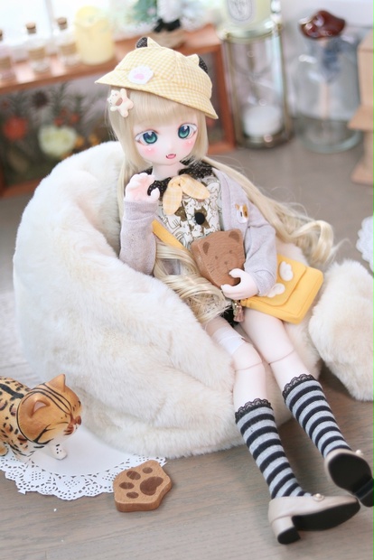 [家具][ビーンバッグ]MDD DD KUMAKO BJD MSD（1/6 1/4ドール