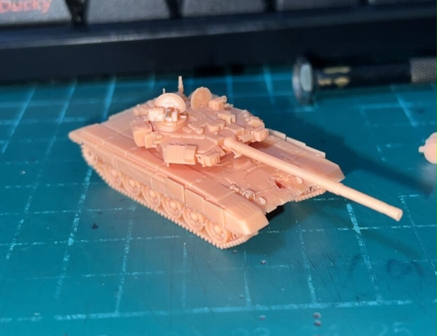 1/144 戦車 精巧 3Dプリント【T-90A】 1/144 T-90A の販売 DAMEYA-NET