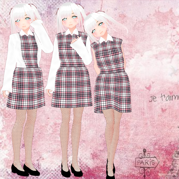 easter/summer pink dress 