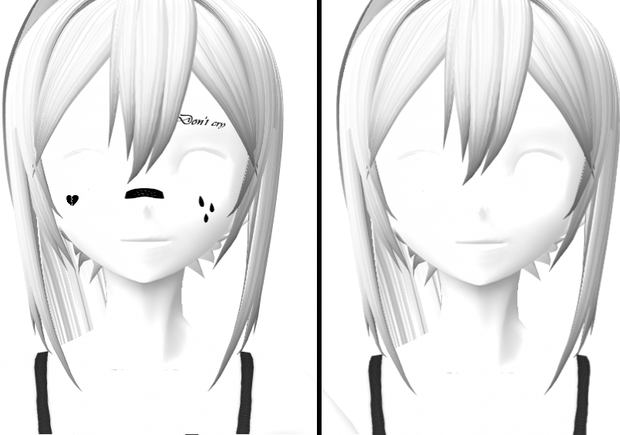 Don't cry - face texture