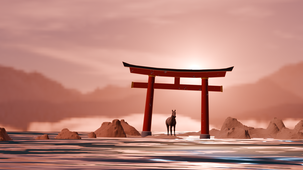 日本の鳥居 ⛩ Japanese Torii Gate
