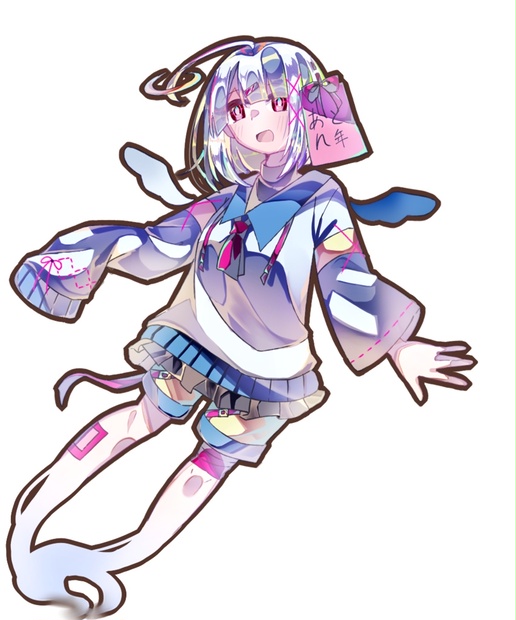 設定資料集 ガラスの鼓動 いがらし☆ゆうイラスト集 - イラスト