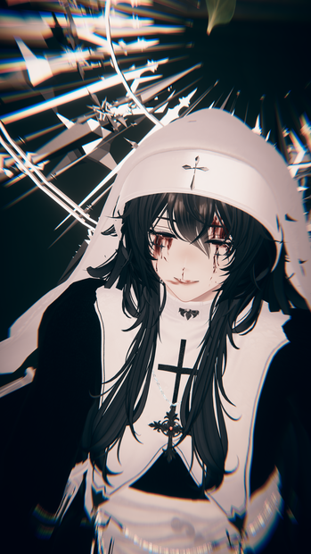 【期間限定無料】✟血のメイド🩸bloody sister✟  komano対応makeup
