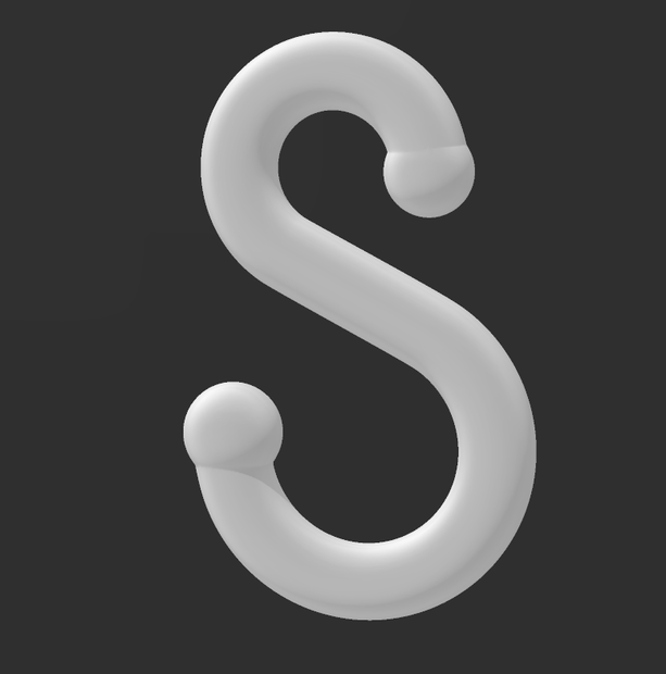 S字フック