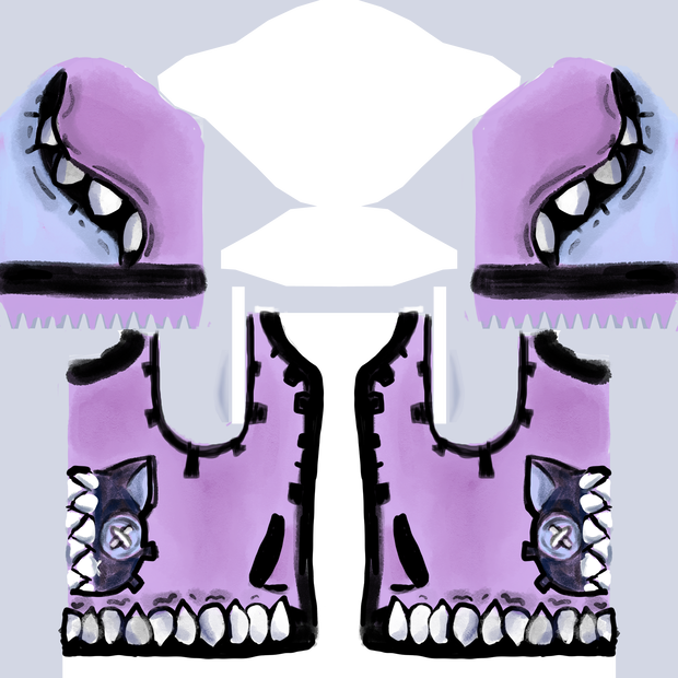stiches cat cardigan