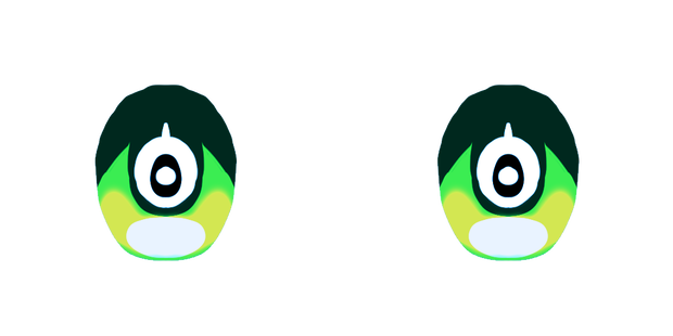 power on green eyes 