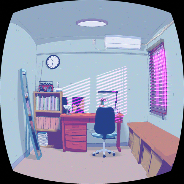 アニメ調 「部屋」