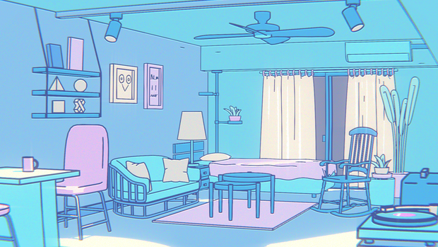 Blue hour「部屋」