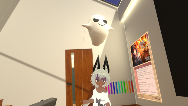 【VRC想定】おばけ風船おんみょーん
