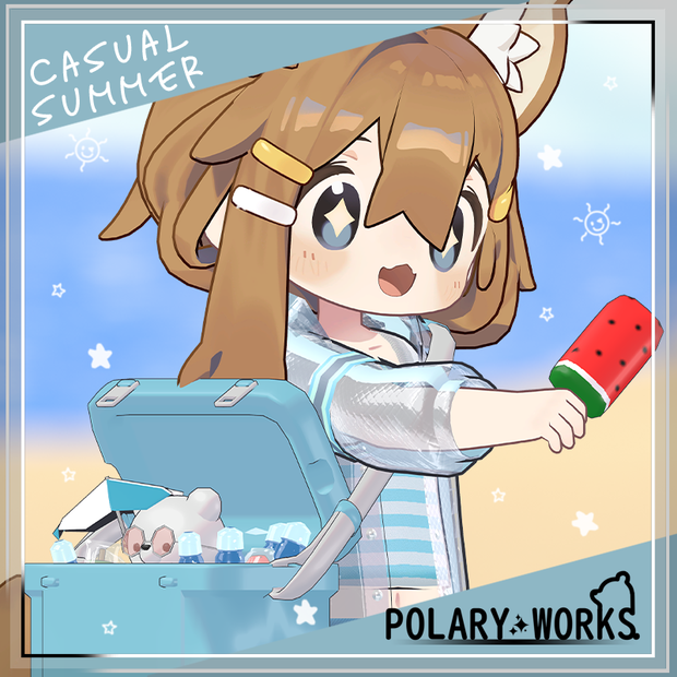Casual Summer カジュアルサマー まめひなた対応