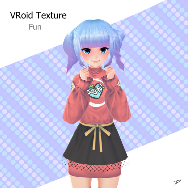 【VRoid texture】Fun