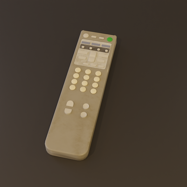 古いリモコン　Blender用