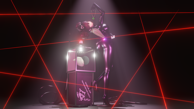 【ニケ】 クエンシー の 3D モデル MMD版とRigify版が含まれます。