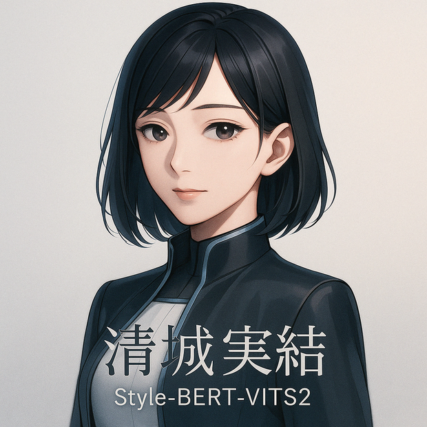【唯一無二の声, 商用利用可】SBV2 ボイスモデル「清城 実結」【Style-Bert-VITS2】