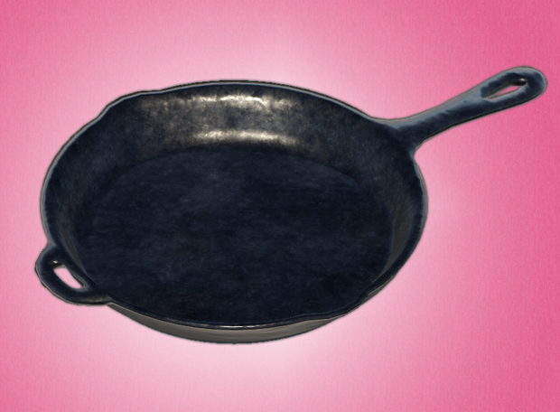 BONK! Cast Iron Skillet v2