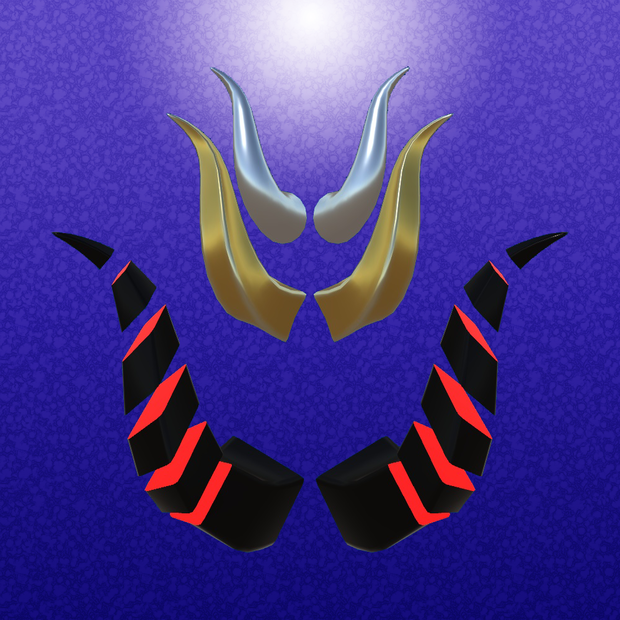 Chunky Fantasy Horns