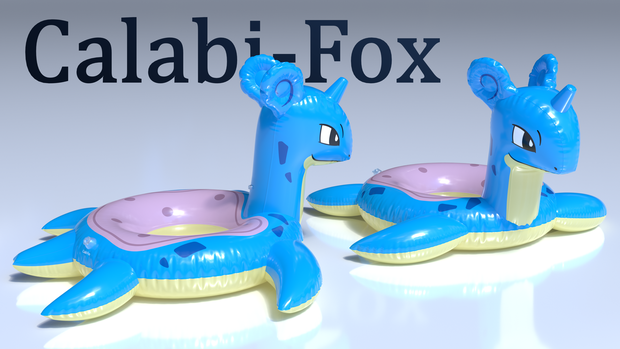 3Dモデル ラプラス浮き輪