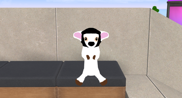 【Cluster対応】謎の動物、おにぎりくん.vrm【アバター】