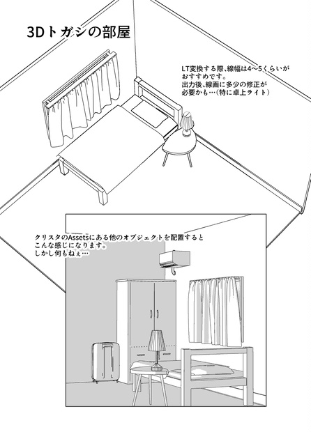 3Dトガシの部屋