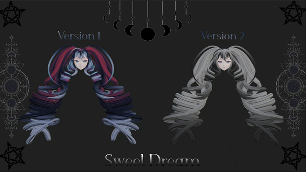 ✞ 𝚂𝖜𝖊𝖊𝖙 𝕯𝖗𝖊𝖆𝖒 ✞ - Vrchat Hair