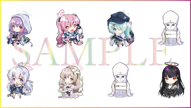 同人 ブルアカ アクリルキーホルダー第3弾 - NoName