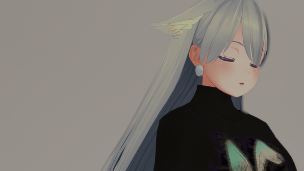 【VRChat】レジン・モチーフイヤリング resin motif earring