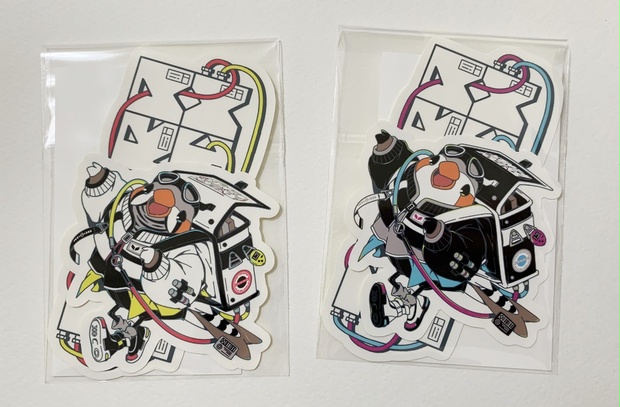 ステッカーセット「近未来系錦華鳥」 - VSMD-Shop - BOOTH