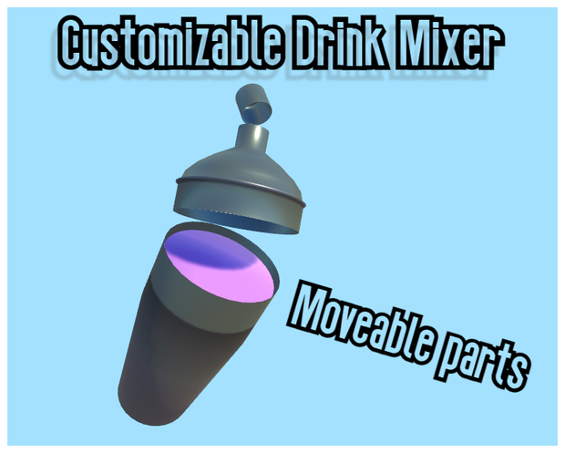 Customizable Mixed Drink Shaker