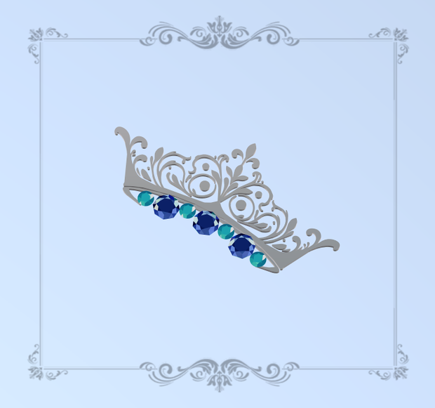 VRCイベント【Tiaralune】ロゴモチーフチャーム(free)