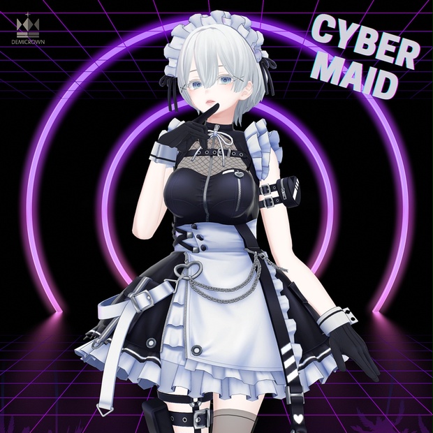 森羅対応】CYBER MAID【VRChat】 - Demicrown - BOOTH