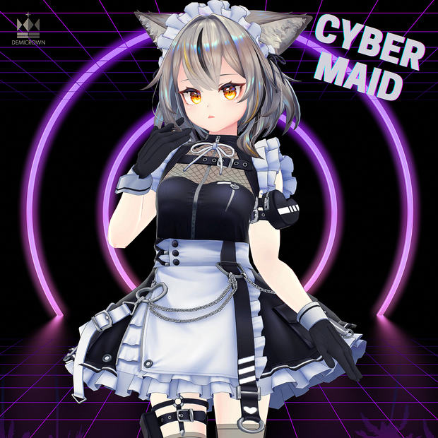 【ミュリシア対応】CYBER MAID【VRChat】
