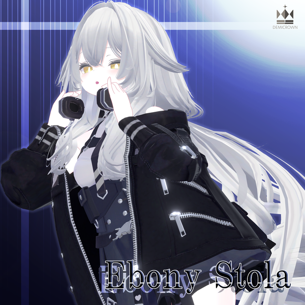 【VRChat】Ebony Stola【瑞希＆ルルネ対応】